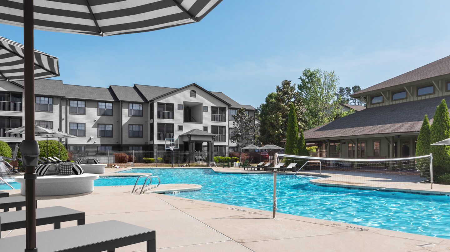UPGRADED POOL AREA